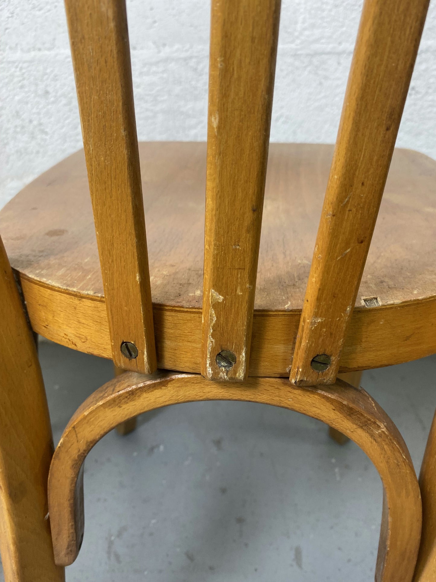 Lot de 4 chaises bistrot dépareillés