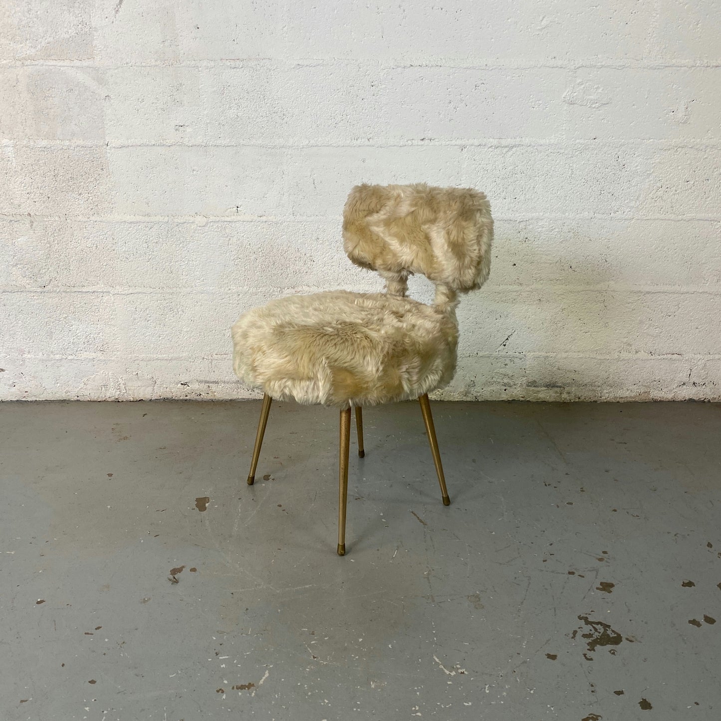 Chaise fourrure