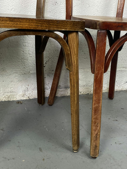 4 chaises bistrot Baumann