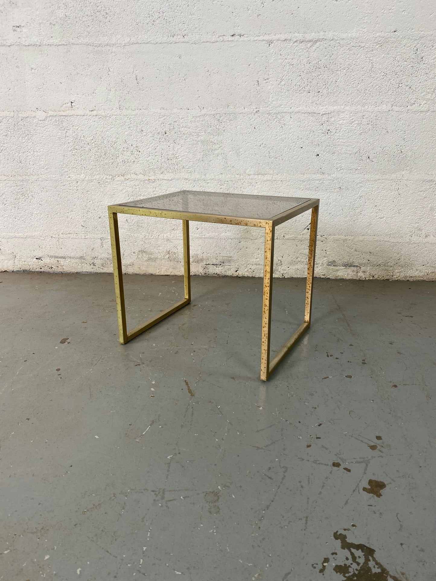 Table basse en verre