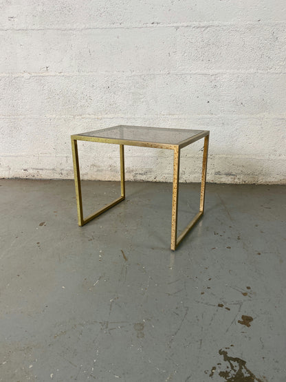Table basse en verre