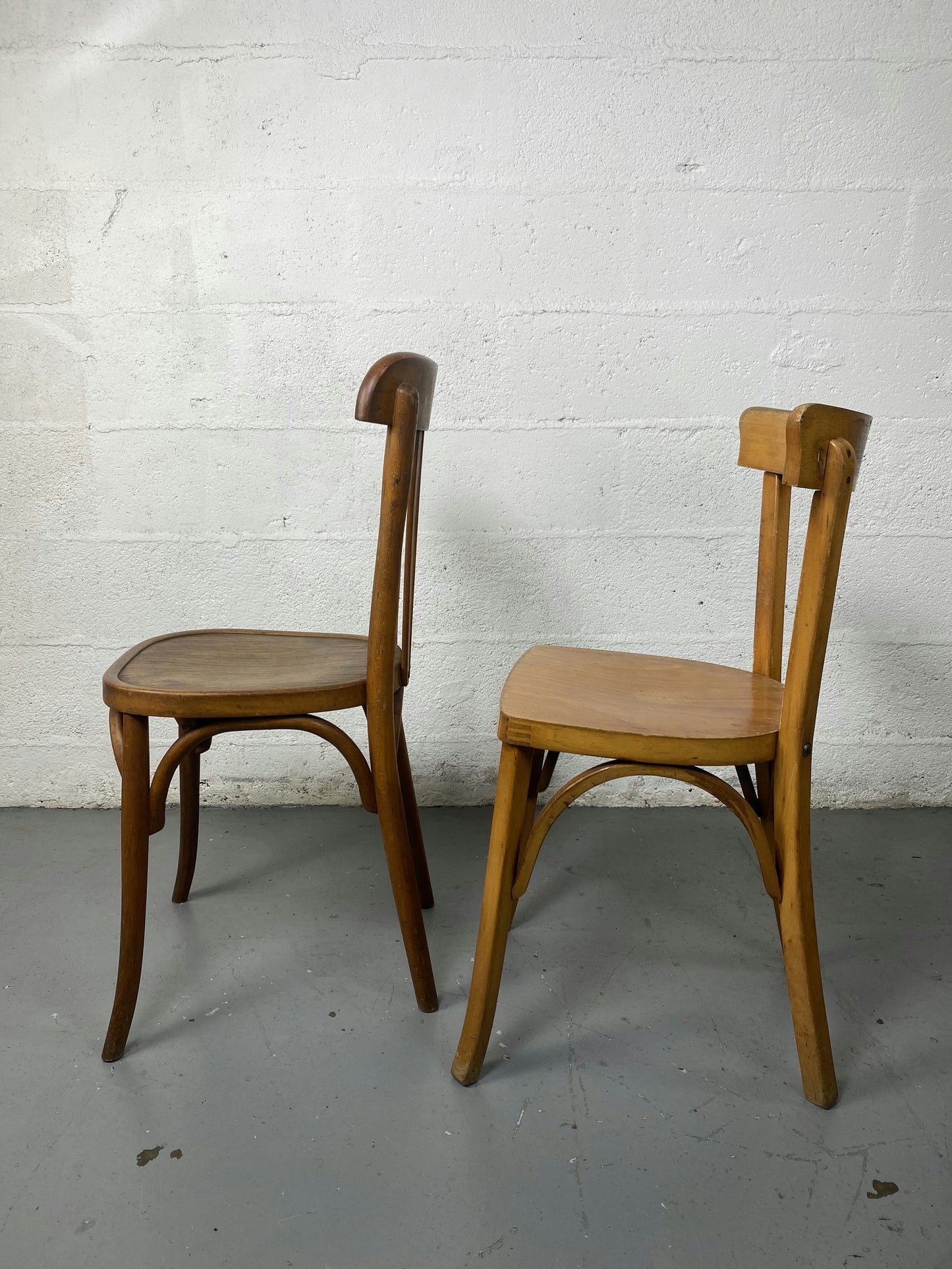 Lot de 4 chaises bistrot dépareillés