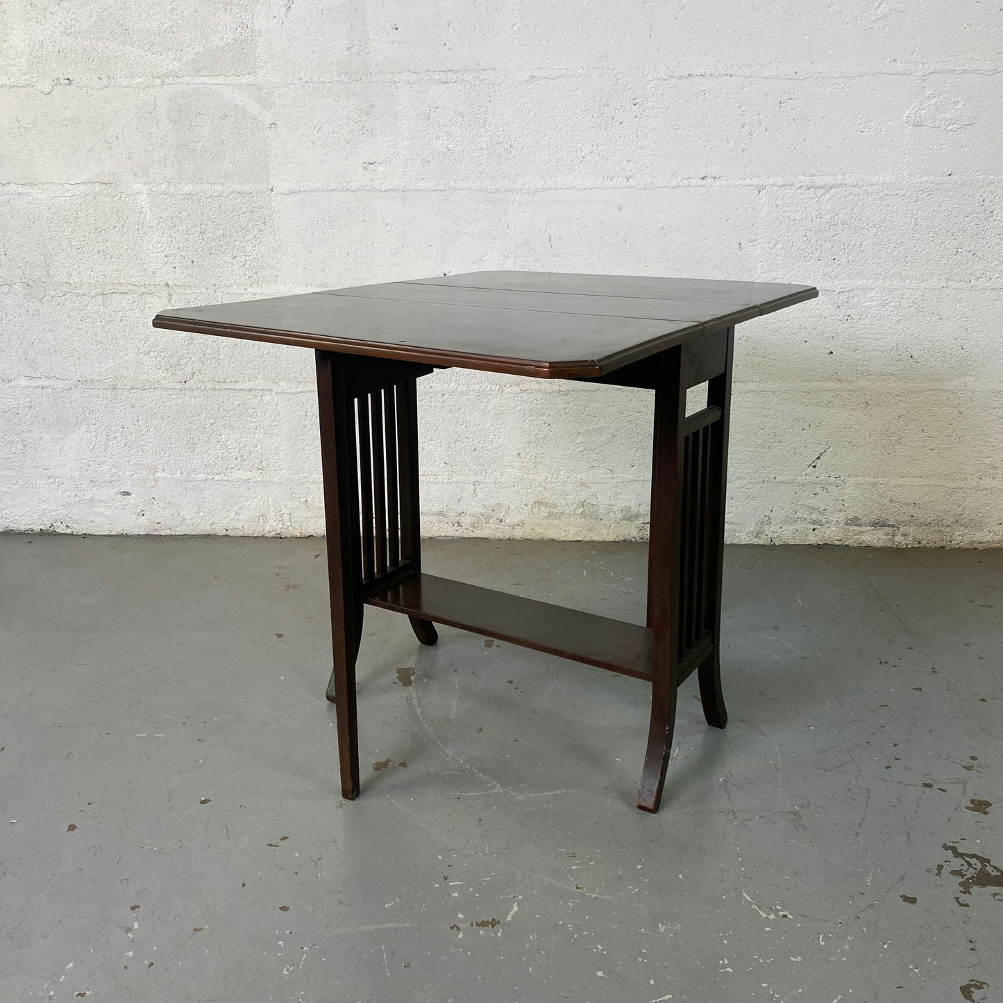 Table pliante anglaise acajou