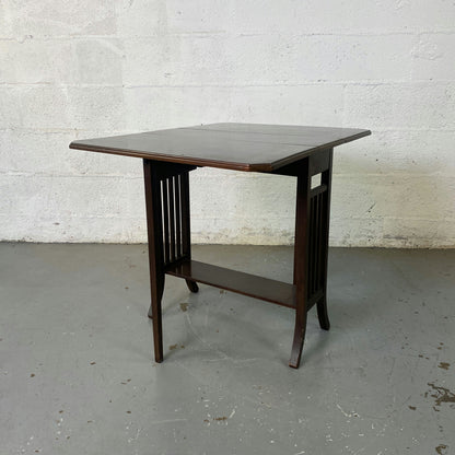 Table pliante anglaise acajou