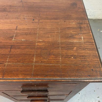 Bureau en bois 4 tiroirs