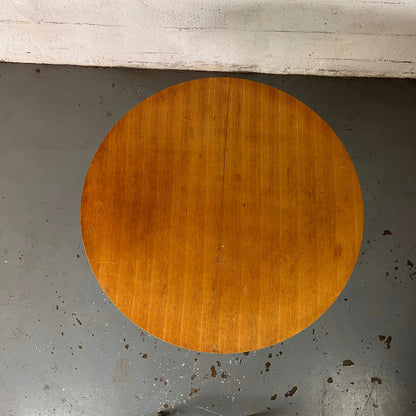 Table à manger ronde rallonge Gérard Guermonprez