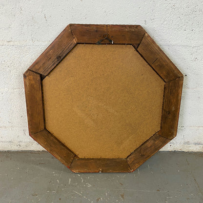 Miroir octogonal biseauté à parclose